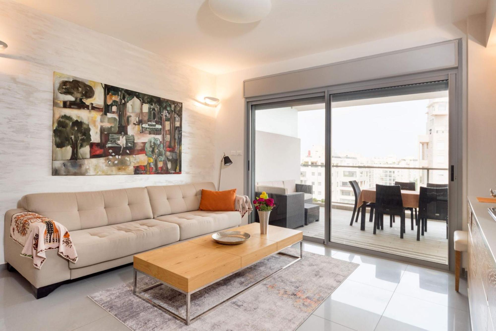 Appartement Urban Gem With Outdoor Lounge By Sea N' Rent à Tel-Aviv Extérieur photo